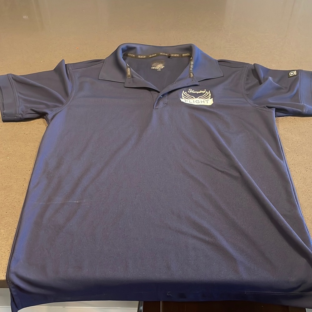 Yuengling Flight Ogio dry fit polo, size medium